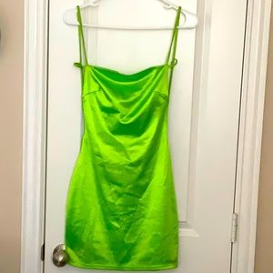 Lime Green Dress